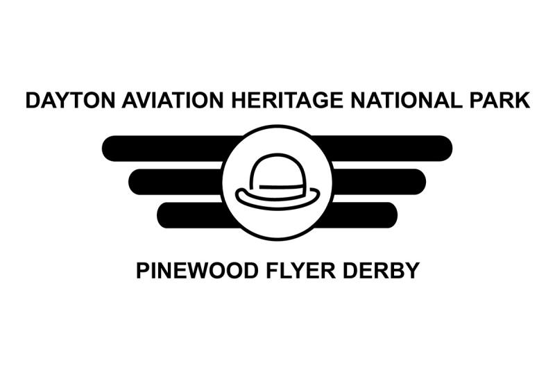 Pinewood Flyer Derby Logo and Branding 