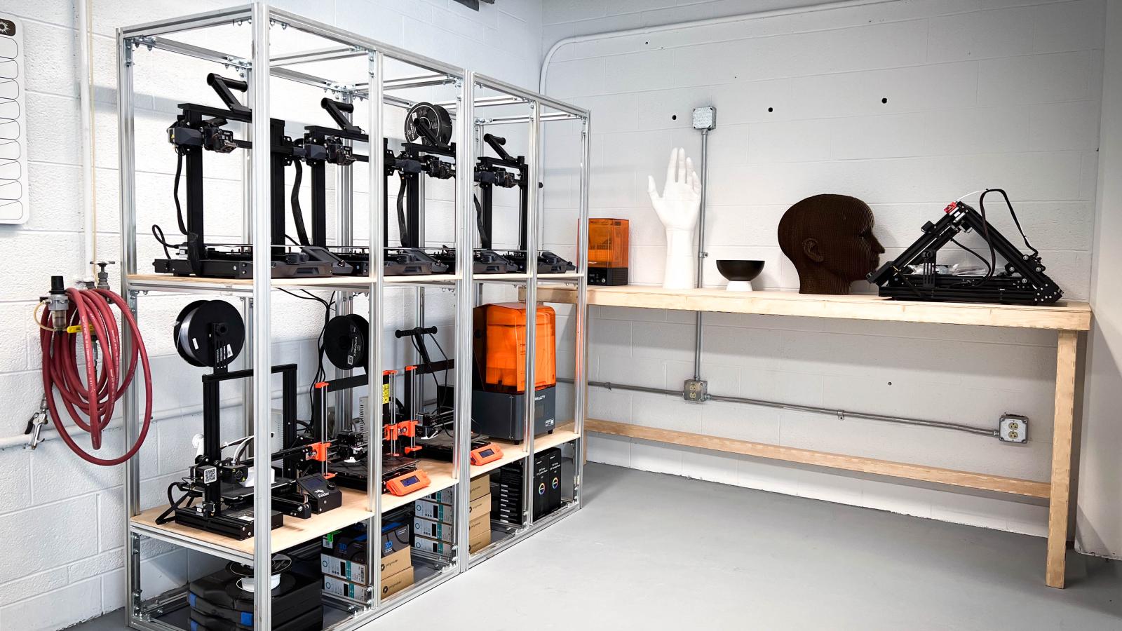 SADR Digital Fabrication Studio 3D Printers