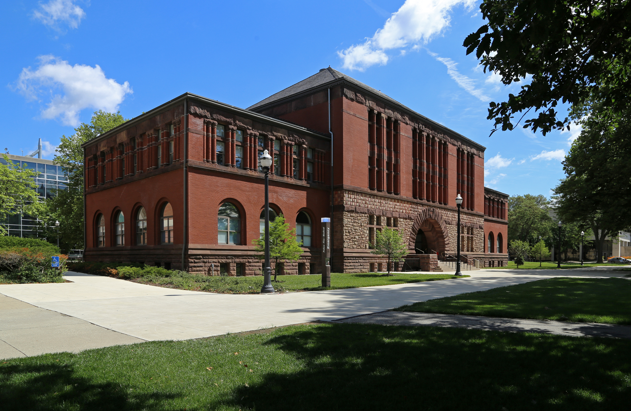 Hayes Hall from the SW