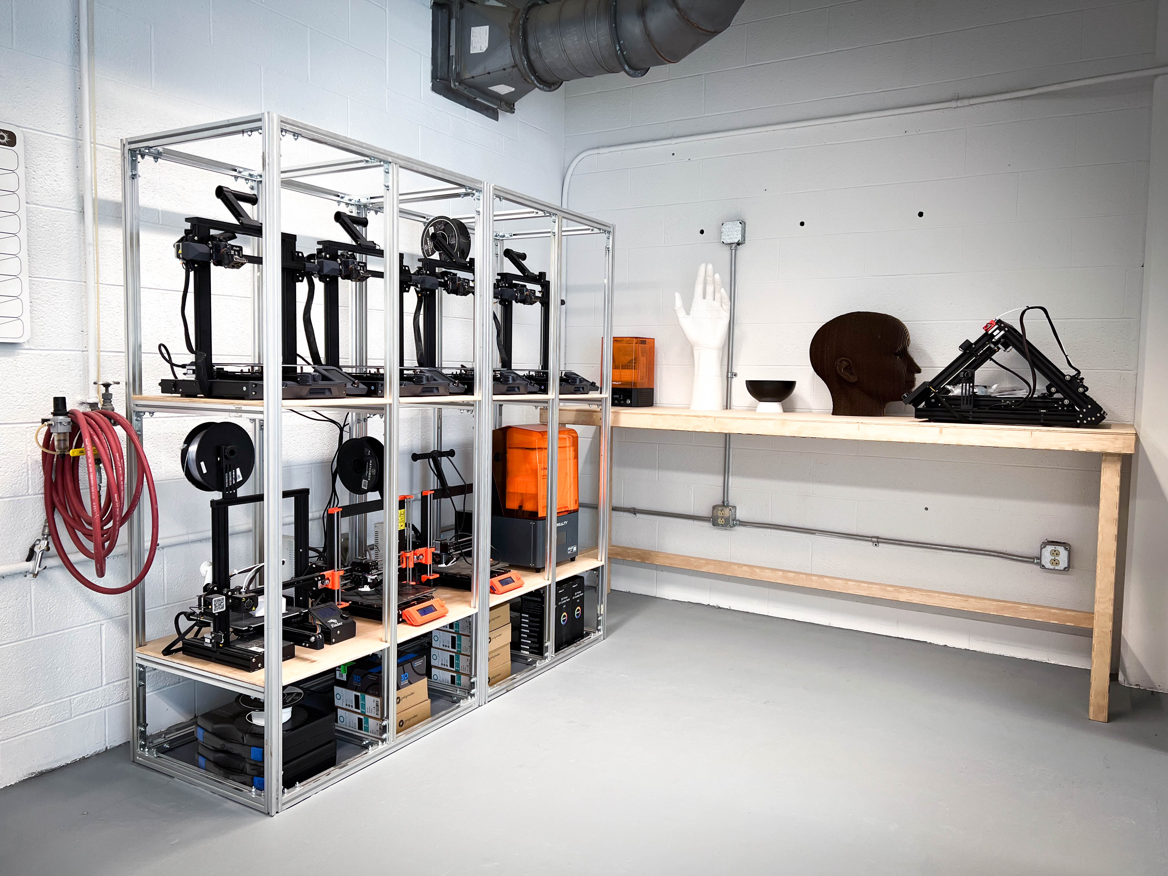 SADR Digital Fabrication Studio 3D Printers