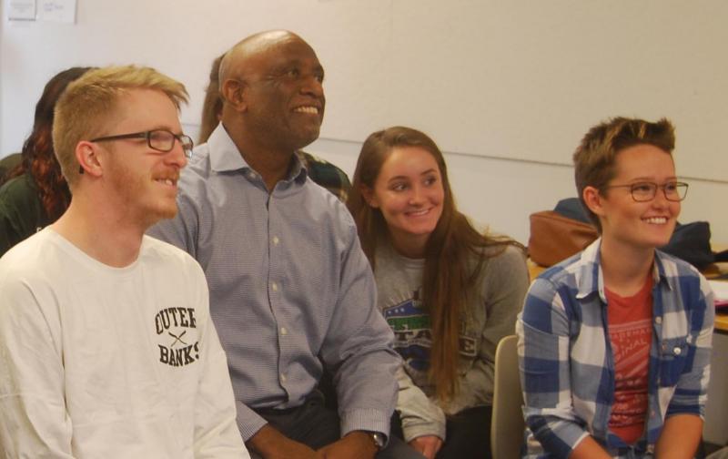 R. Brian Stone with Students R. Brian Stone with Students