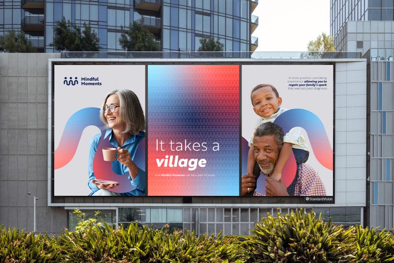 Digital billboard advertisement outside of a medical facility designed with the intent to spread brand awareness and visibility.