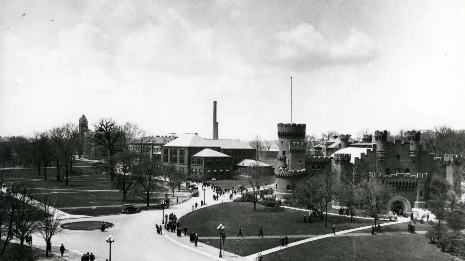 Hayes Hall on The Oval - 1920's