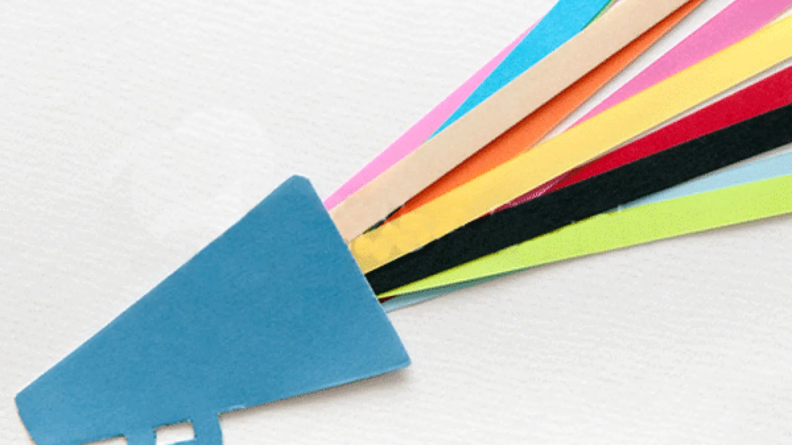 felt megaphone 