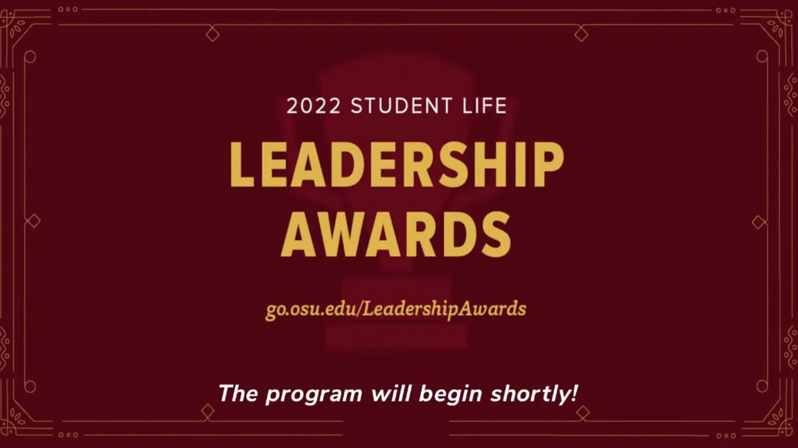 Outstanding First-Year Student Award
