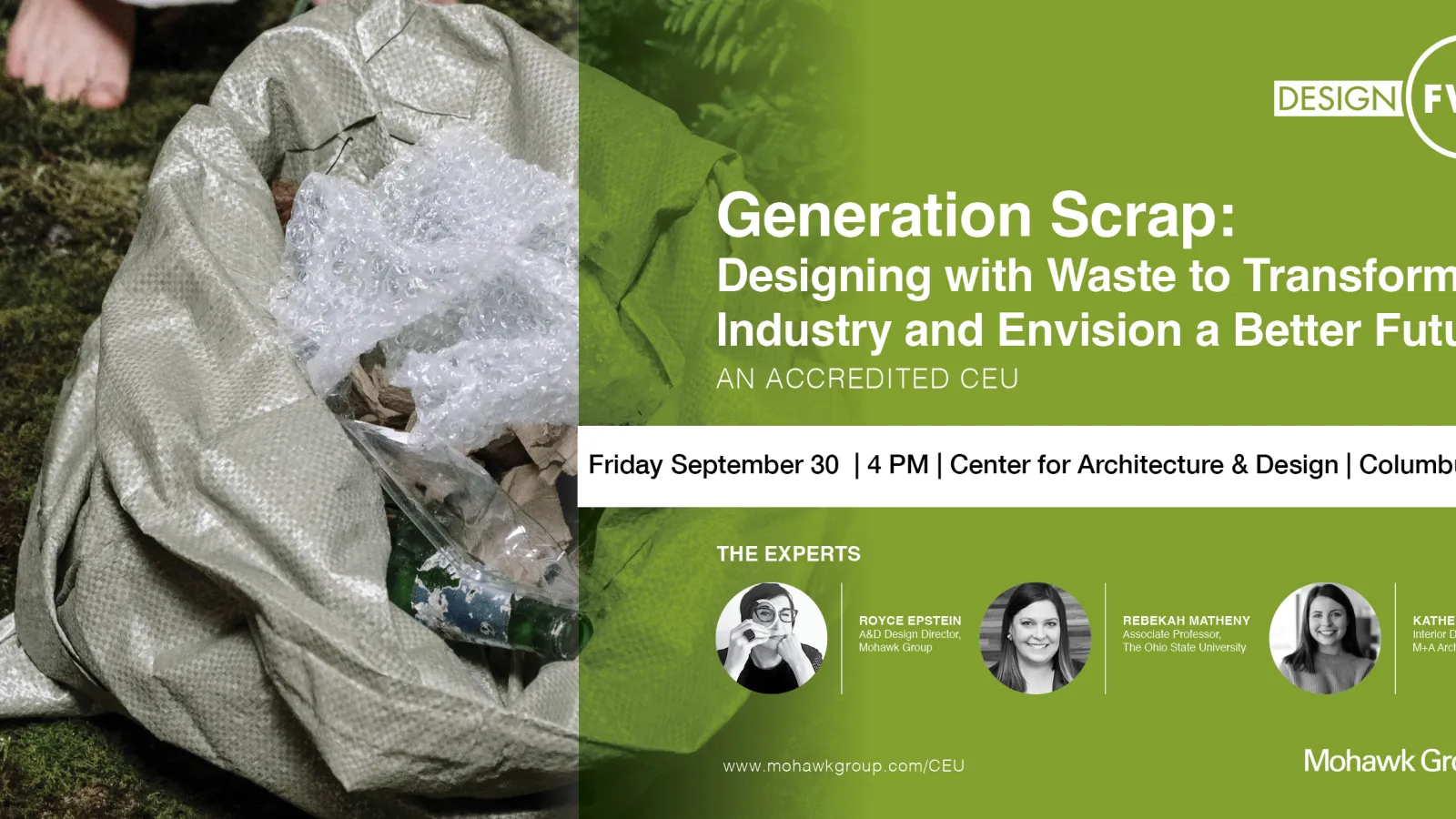 Generation Scrap CEU Flyer