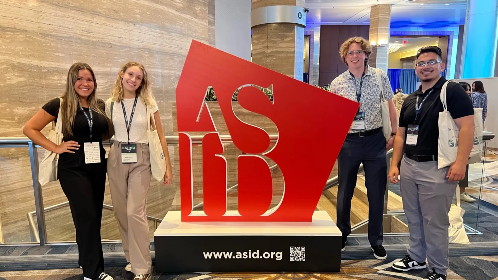 Ohio State Interior Design Students Attend the ASID GATHER/SCALE Conference in Miami 