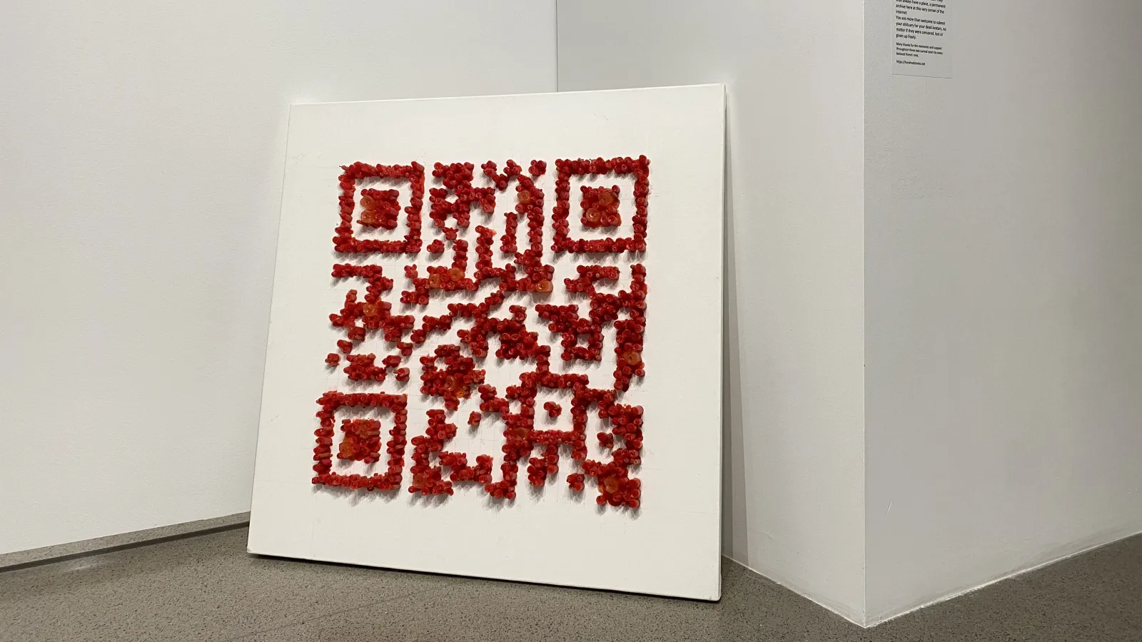 Exhibition at the Fine Arts Library, by Kio Zhu