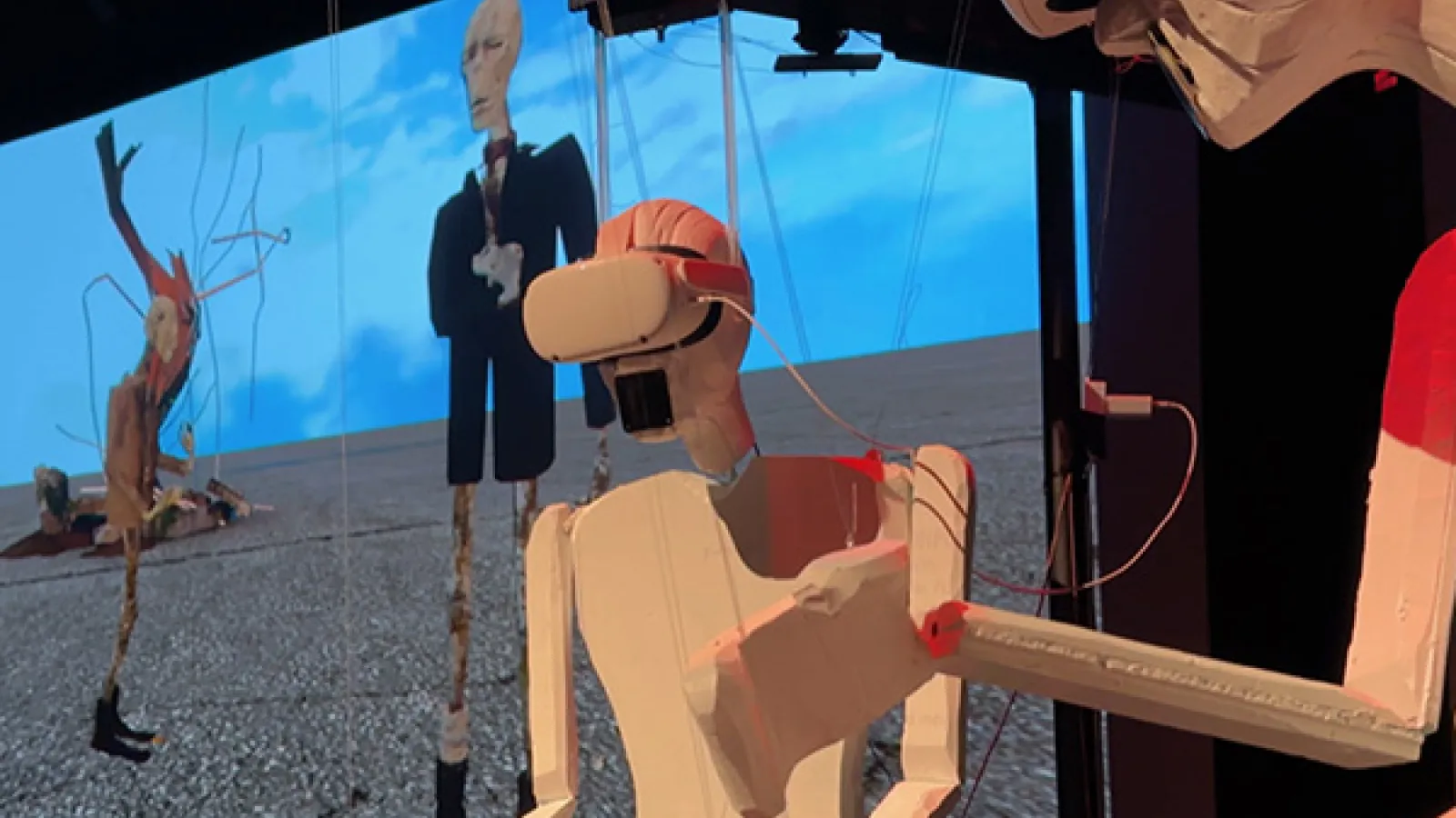 performance image of virtual reality (VR)