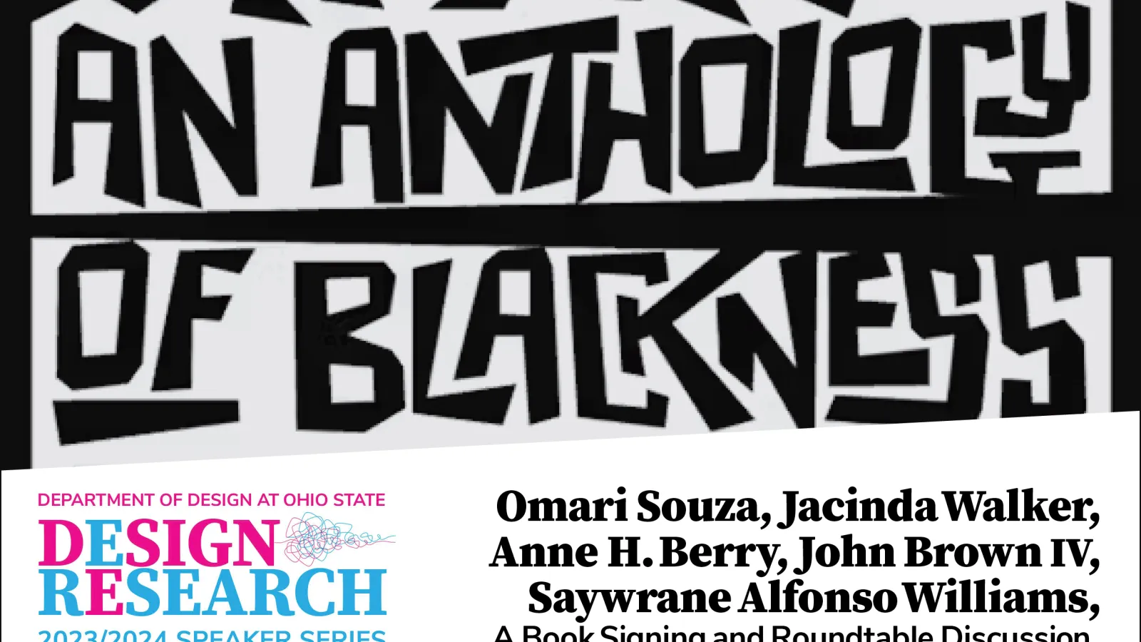 An Anthology of Blackness Block Print