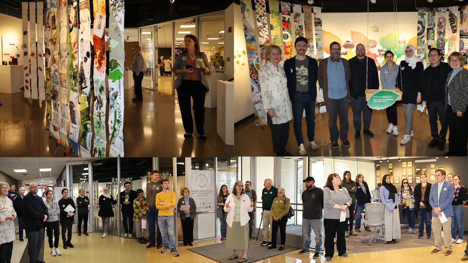Collage of attendees