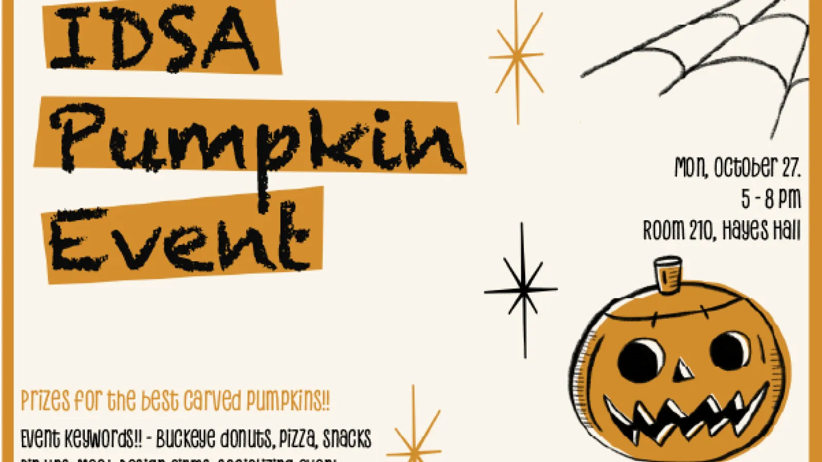 Pumpkin Carving Social graphic