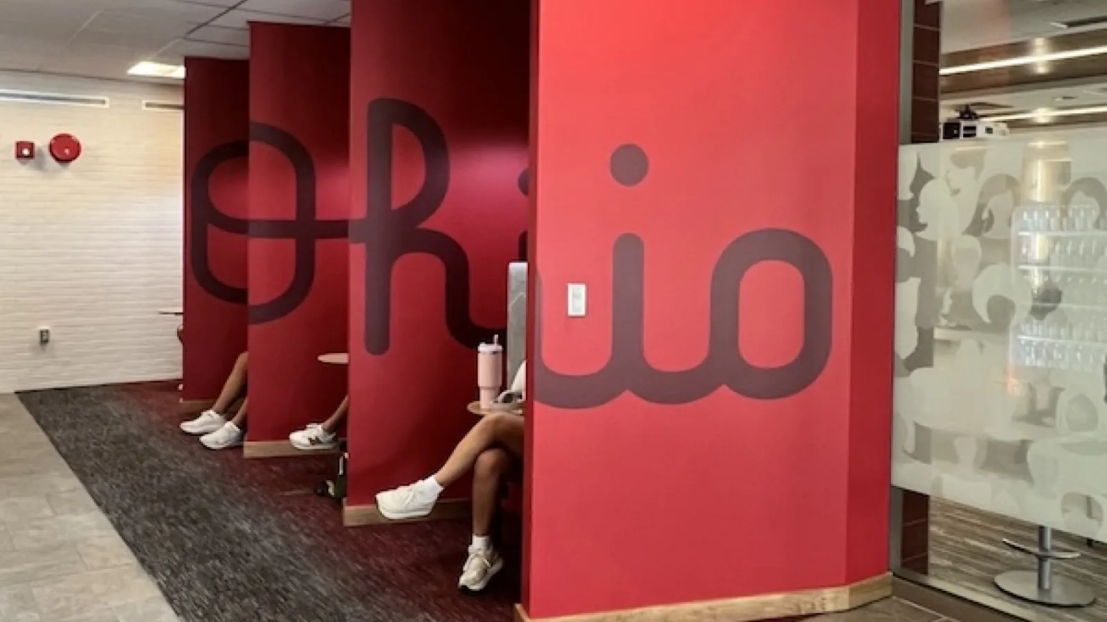 The new Journalism Building lobby