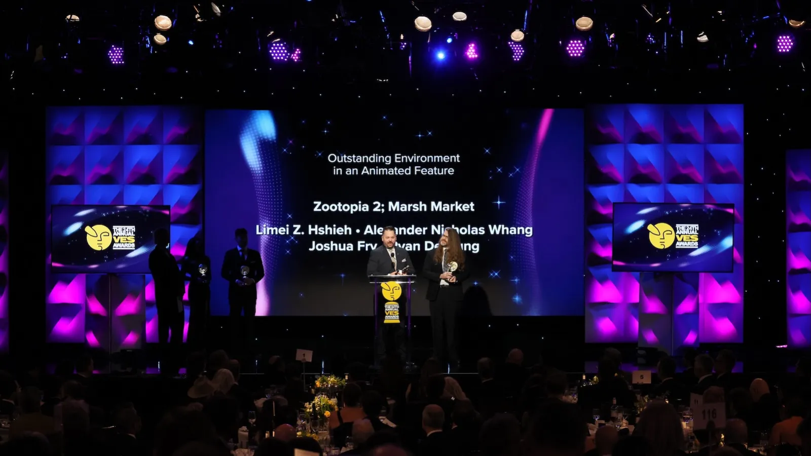 The 24th Annual VES Awards on Wednesday, February 25, 2026 at The Beverly Hilton in Los Angeles. Photo by Al Sieb/Moloshok Photography, Inc.