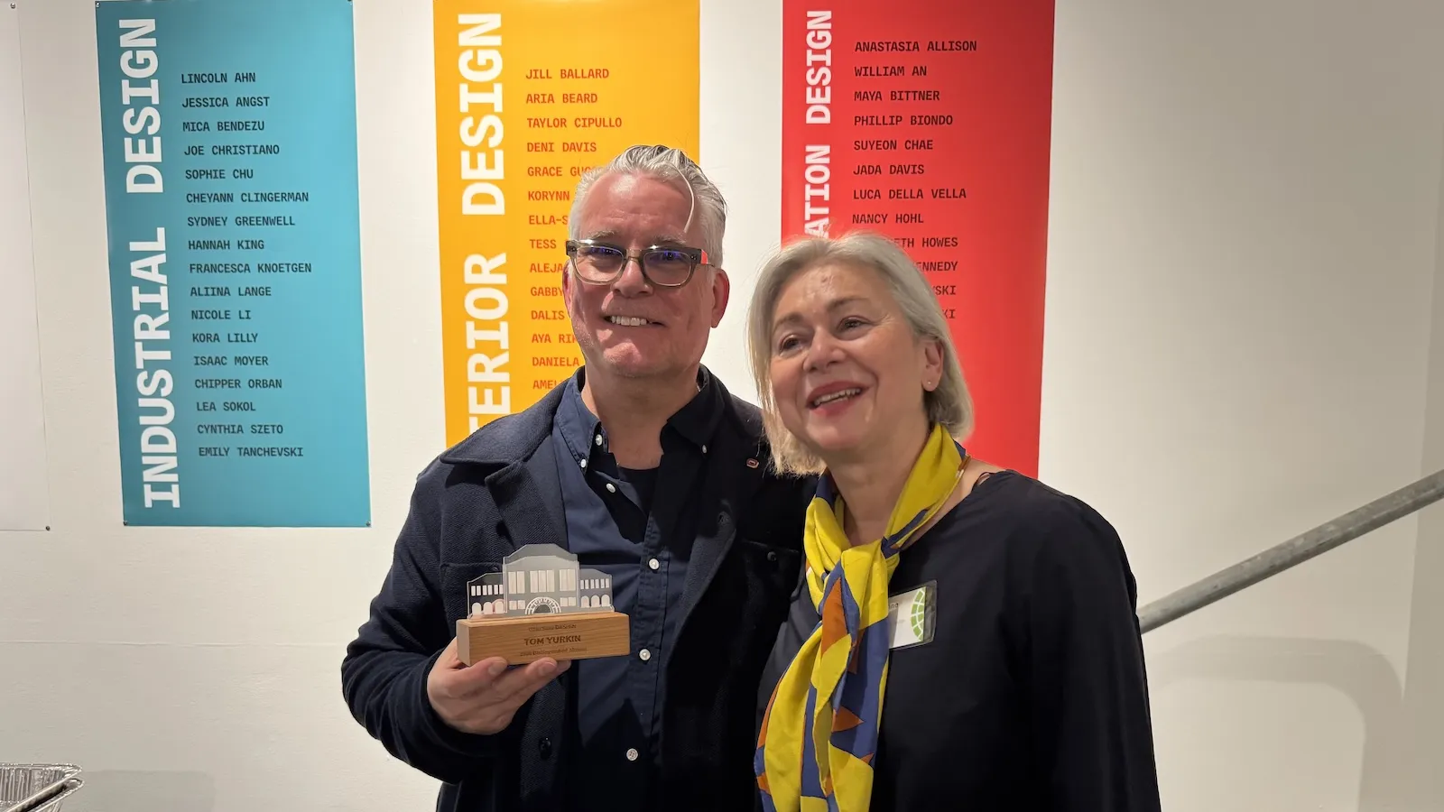 Thomas and Fabienne at Show