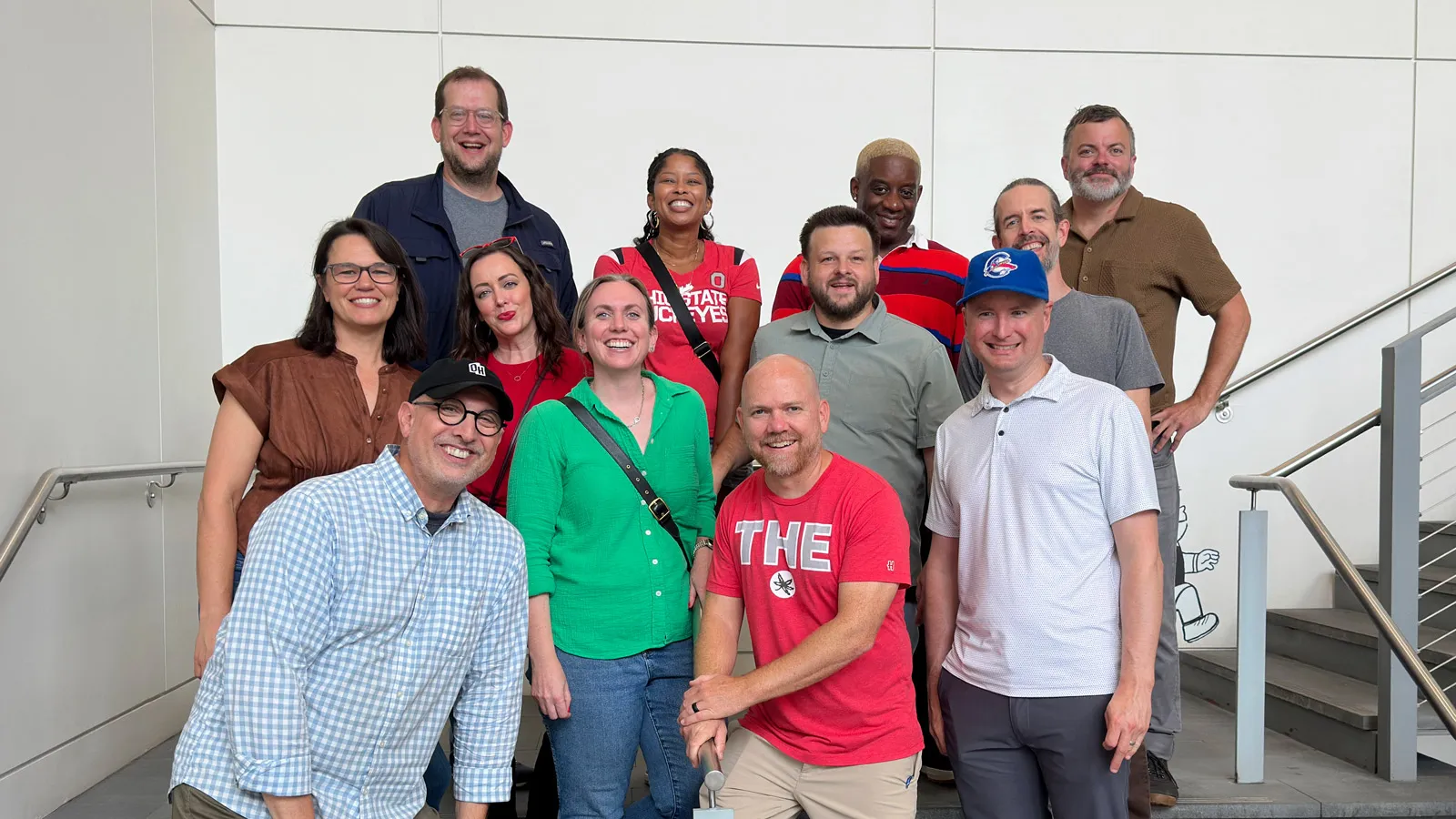 Group photo of the Class of 2006 in attendance. 