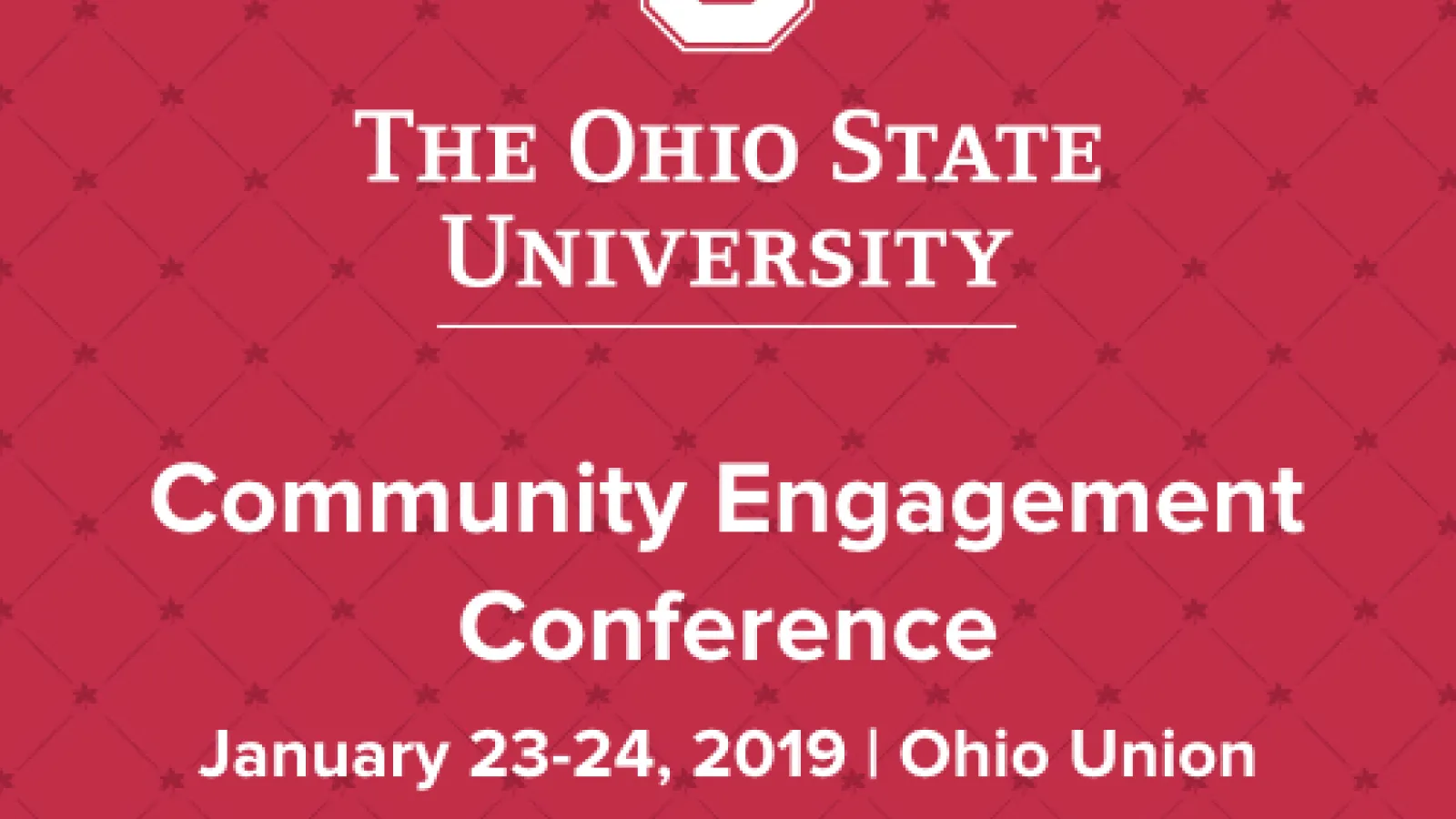 2019 Community Engagement Conference