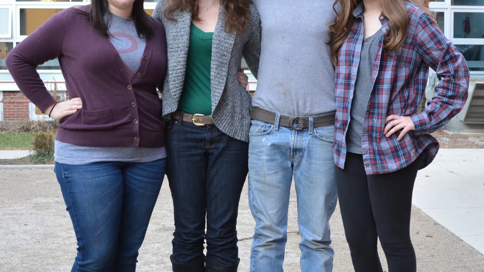 Caterina Rizzoni, Myrna Lewis, Jean Paul Pompeo, and Ashley Fenton (Left to Right) 