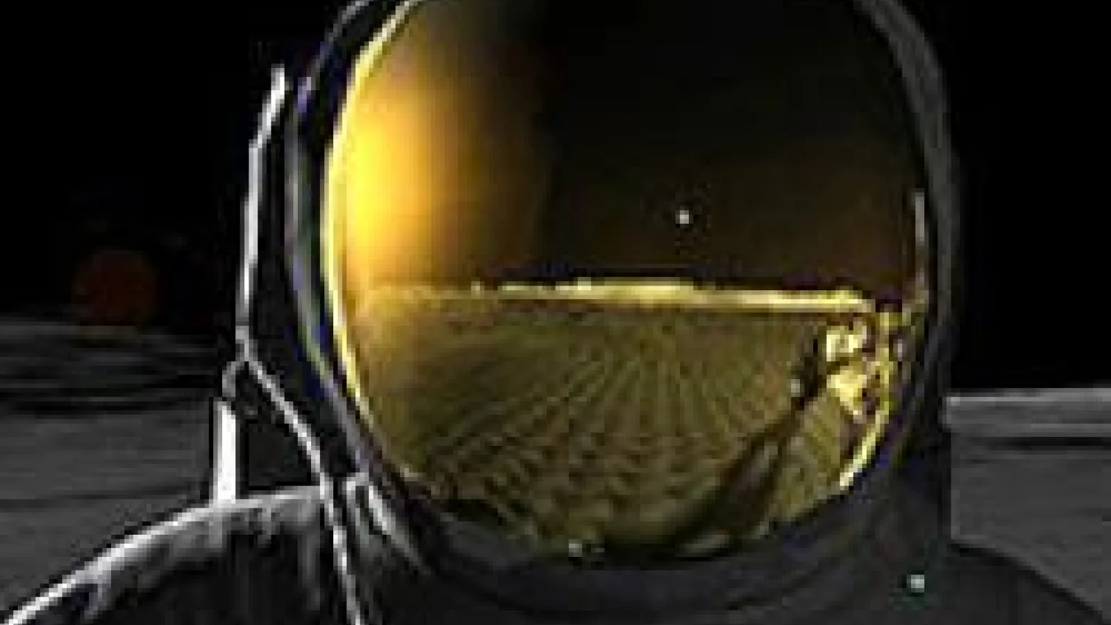 Copmuter game graphic of astronaut helmet