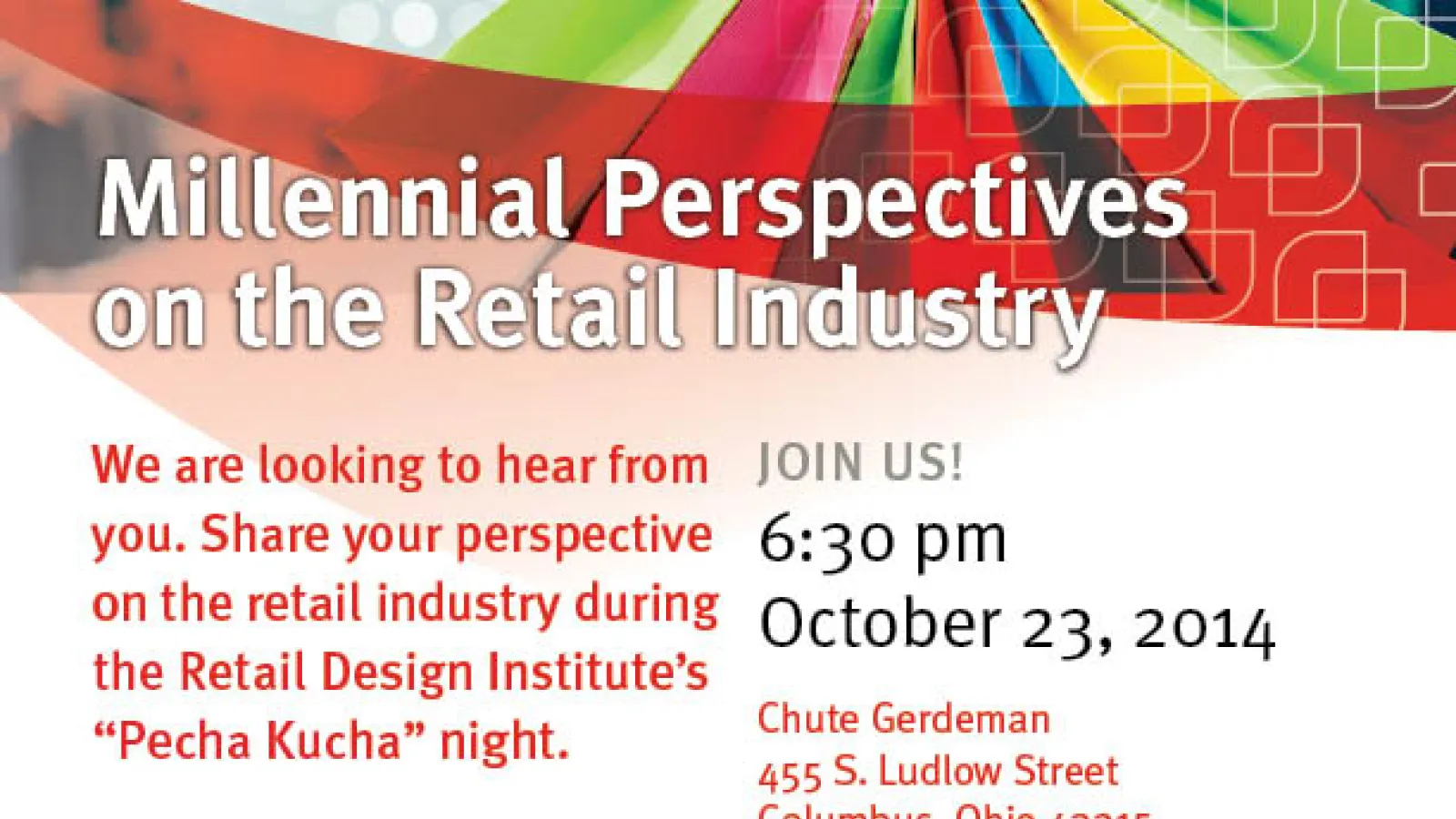 Poster for Millennial Perspectives on the Retail Industry
