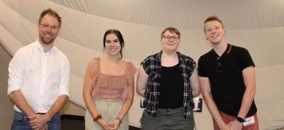 Dr. Proulx and Students