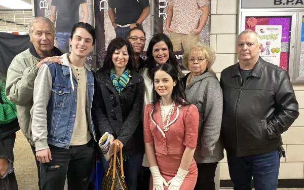 Gabrielle Picino and her family