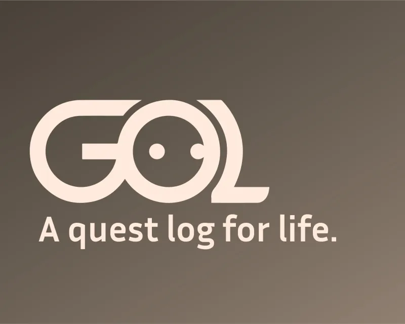 Thumbnail of the GOL brandmark with the text “A quest log for life.”