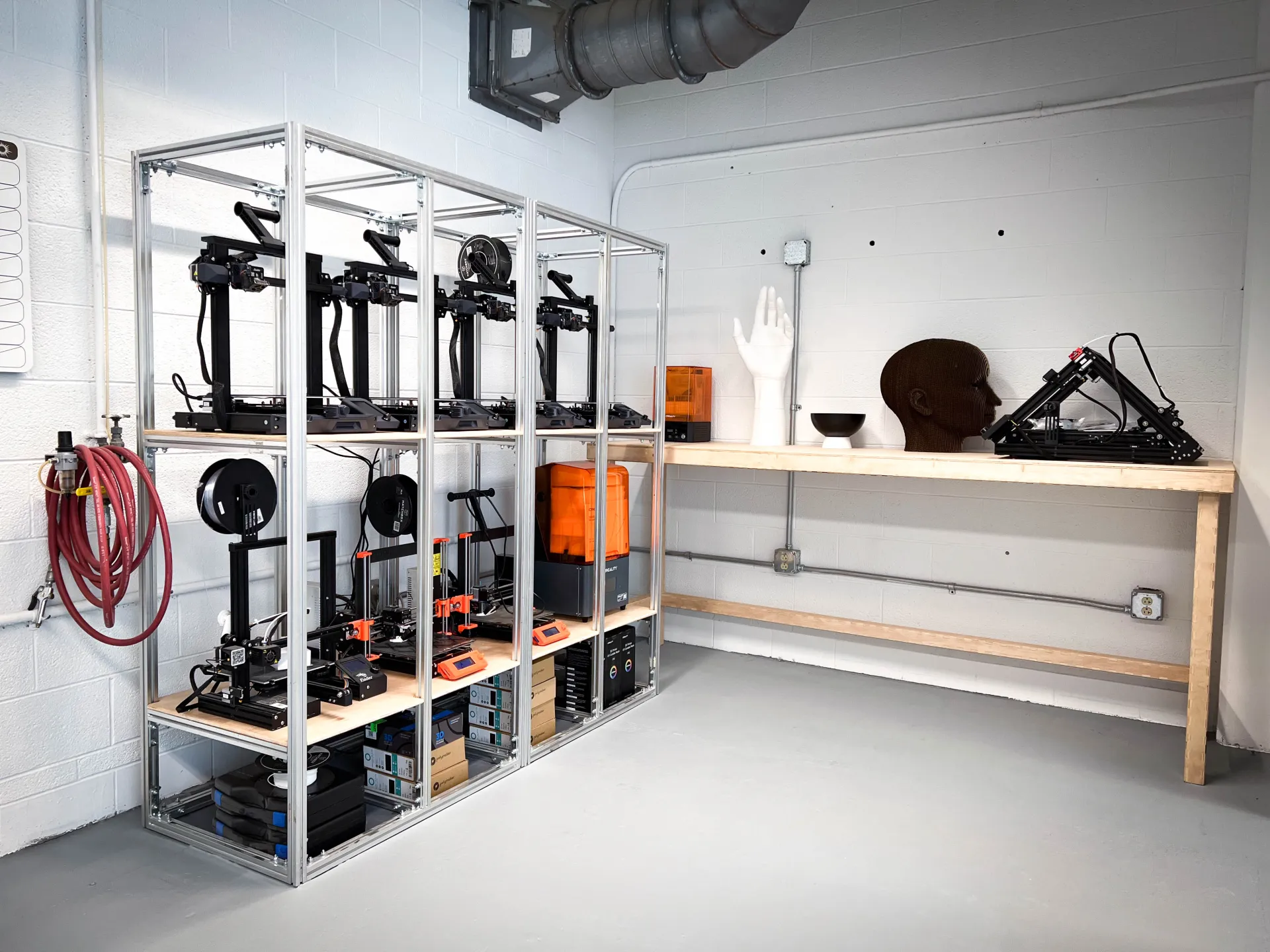 SADR Digital Fabrication Studio 3D Printers