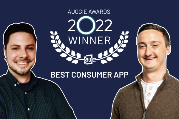 Best Consumer App at the 2022 Augmented World Expo’s Auggie Awards