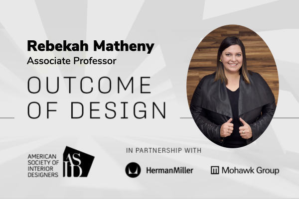Matheny co-presents Outcome of Design 101