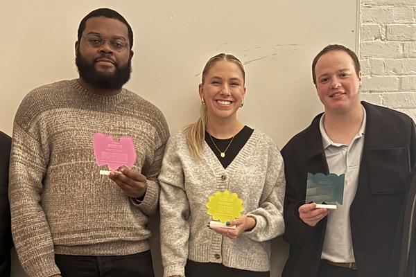 Left to Right, Bryce, Emily, and Sam