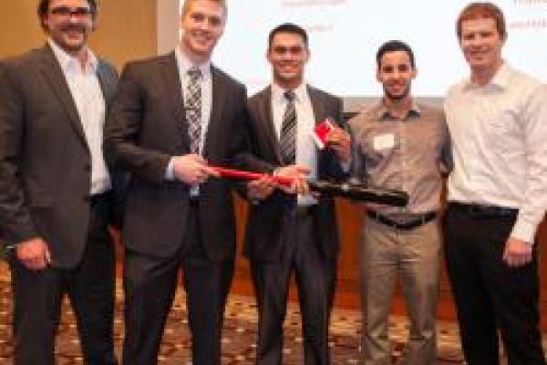 Competition Team Fisher Business Competition winning team