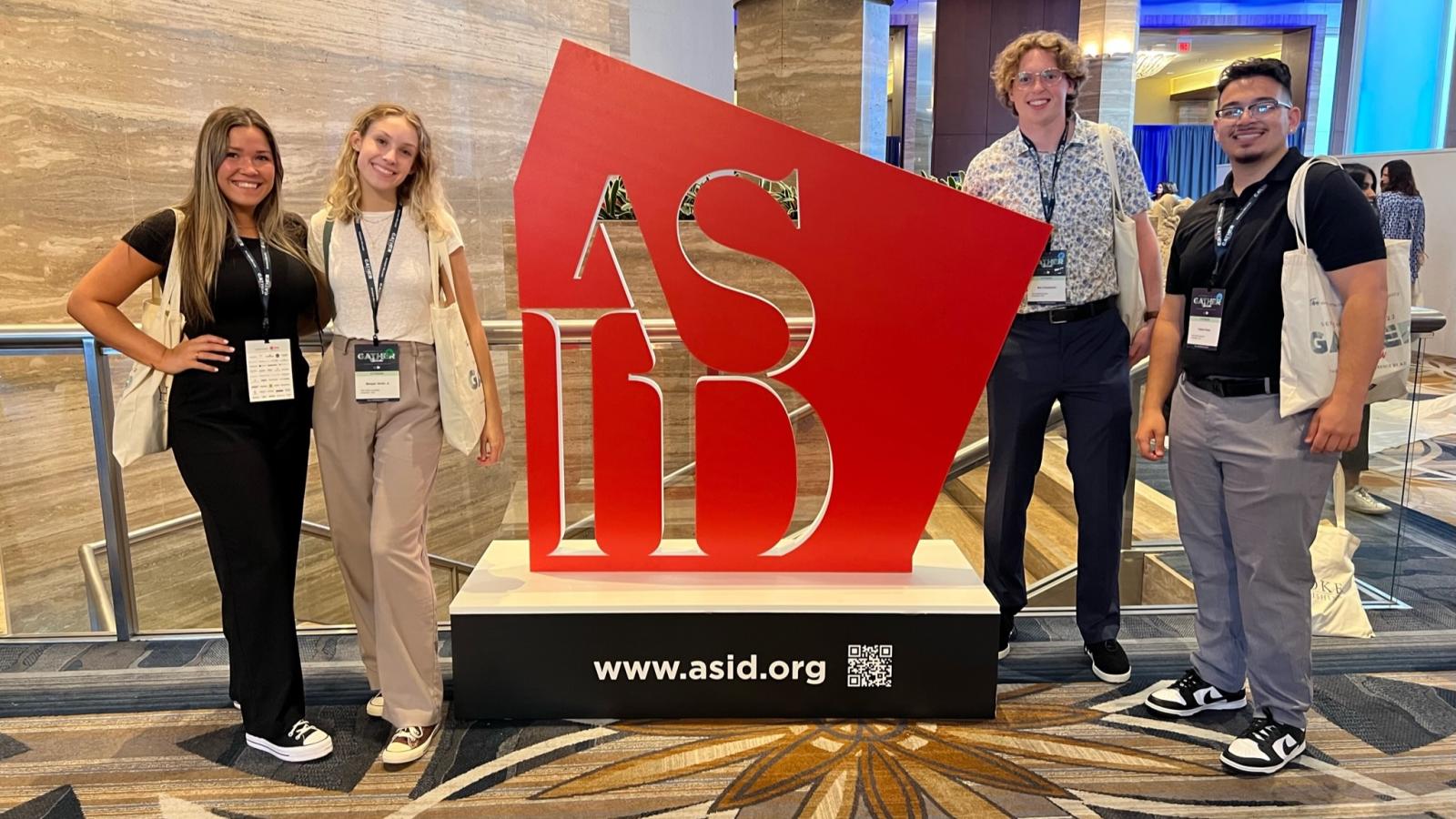 Ohio State Interior Design Students Attend the ASID GATHER/SCALE Conference in Miami 