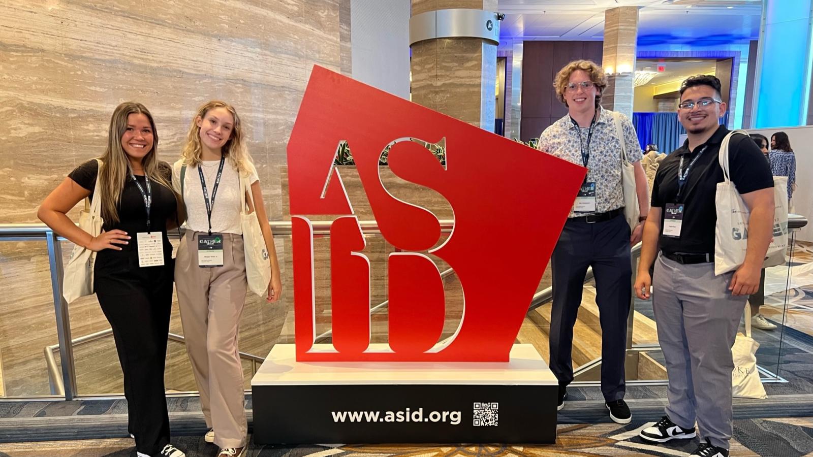 Ohio State Interior Design Students Attend the ASID GATHER/SCALE Conference in Miami 