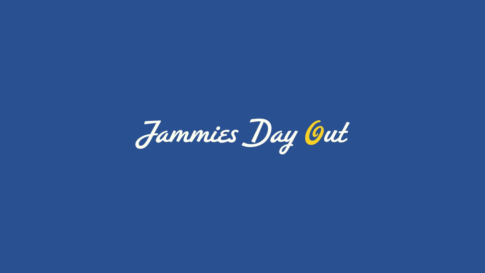 Jammies Day Out primary logo in full color.